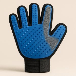 Double Sided Pet Hair Remover Glove for Grooming and Furniture Cleaning